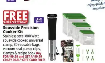 Ocean State Job Lot Sousvide art precision cooker kit offer