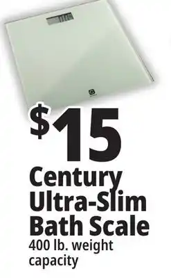 Ocean State Job Lot Century ultra slim bathroom scale offer
