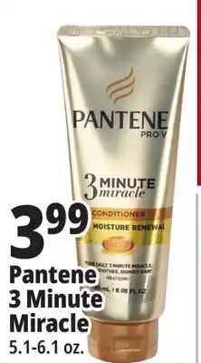 Ocean State Job Lot Pantene 3 minute miracle offer