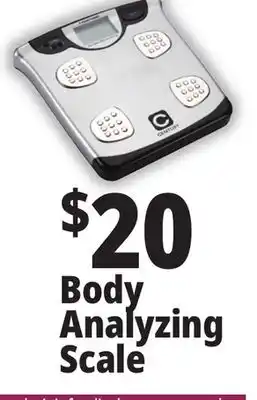 Ocean State Job Lot Century body analysis bathroom scale offer