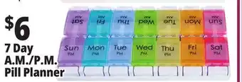 Ocean State Job Lot 7 day pill planner offer