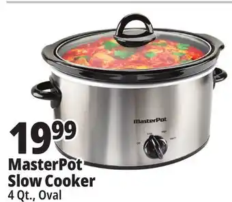 Ocean State Job Lot Masterpot slow cooker, 4 qt offer
