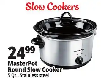 Ocean State Job Lot Master pot slow 5 qt cooker offer