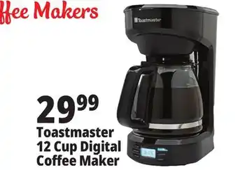 Ocean State Job Lot Toastmaster 12 cup digital coffee maker offer