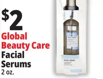 Ocean State Job Lot Global beauty care facial serums offer