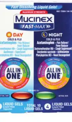 Ocean State Job Lot Mucinex fast max cold flu offer