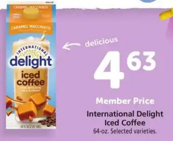 Safeway International Delight Iced Coffee offer