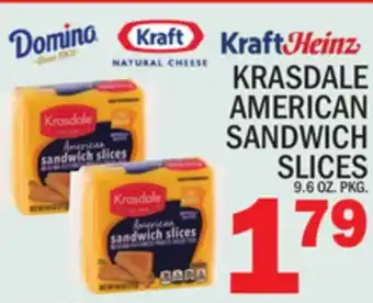 C Town Krasdale american sandwich slices offer