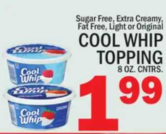 C Town Cool whip topping offer