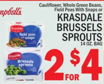 C Town Krasdale brussels sprouts offer
