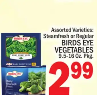 C Town Birds eye vegetables offer