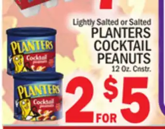 C Town Planters cocktail peanuts offer