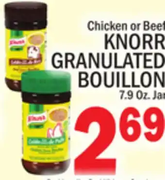C Town Knorr granulated bouillon offer