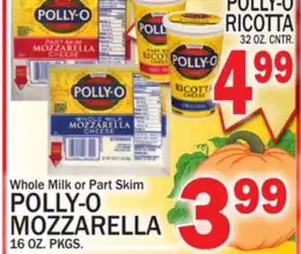 C Town Polly-o mozzarella offer