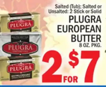 C Town Plugra european butter offer