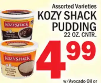 C Town Kozy shack pudding offer