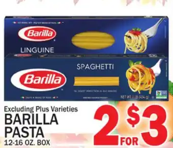 C Town Barilla pasta offer