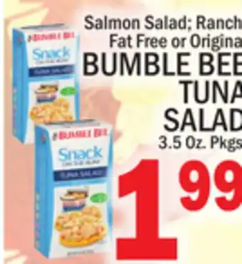 C Town Bumble bee tuna salad offer