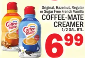 C Town Coffee-mate creamer offer
