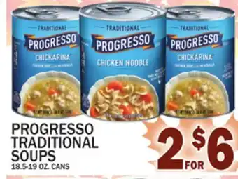 C Town Progresso traditional soups offer