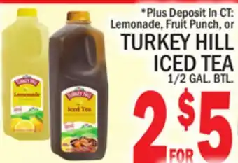 C Town Turkey hill iced tea offer