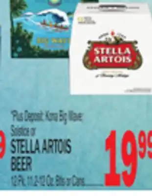 C Town Stella artois beer offer