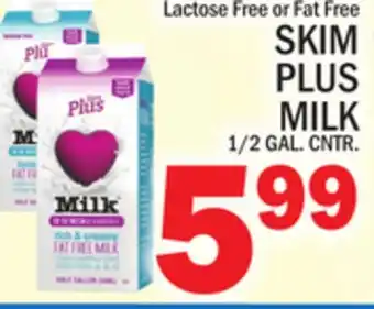 C Town Skim plus milk offer