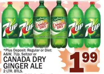 C Town Canada dry ginger ale offer