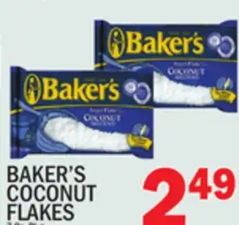 C Town Baker's coconut flakes offer