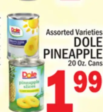 C Town Dole pineapple offer