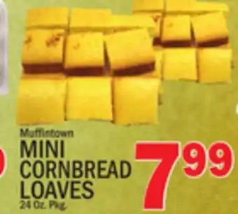 C Town Mini cornbread loaves offer