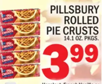 C Town Pillsbury rolled pie crusts offer