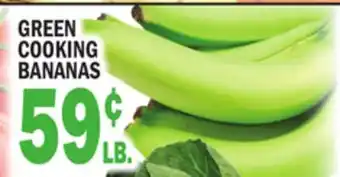 C Town Green cooking bananas offer