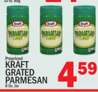 C Town Kraft grated parmesan offer
