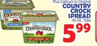Bravo Supermarkets Country crock spread offer