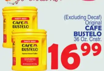 Bravo Supermarkets Cafe bustelo offer