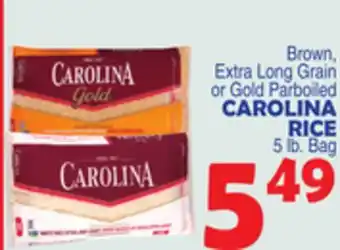 Bravo Supermarkets Carolina rice offer