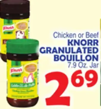 Bravo Supermarkets Knorr granulated bouillon offer