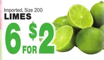 Bravo Supermarkets Limes offer