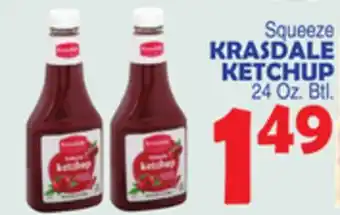 Bravo Supermarkets Krasdale ketchup offer