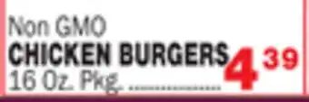 Bravo Supermarkets Chicken burgers offer