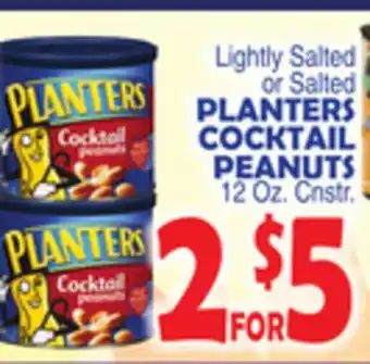Bravo Supermarkets Planters cocktail peanuts offer