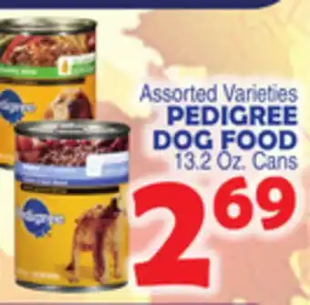 Bravo Supermarkets Pedigree dog food offer