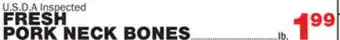 Bravo Supermarkets Fresh pork neck bones offer
