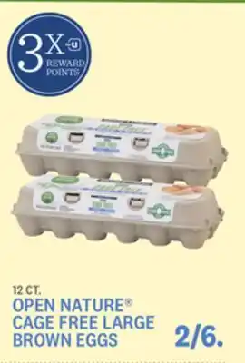Kings Food Markets Open nature cage free large brown eggs offer