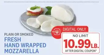 Kings Food Markets Fresh hand wrapped mozzarella offer