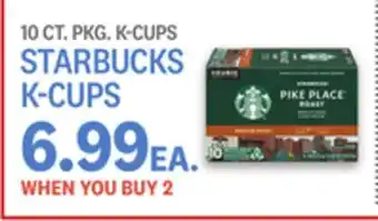 Kings Food Markets Starbucks k-cups offer