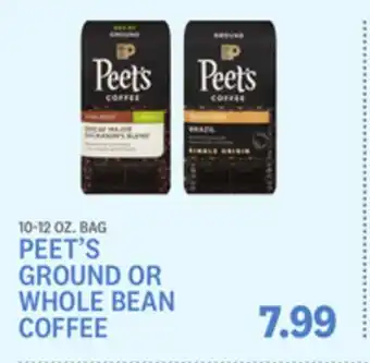 Kings Food Markets Peet's ground or whole bean coffee offer