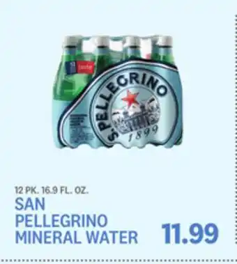 Kings Food Markets San pellegrino mineral water offer
