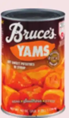 Bruce's cut yams